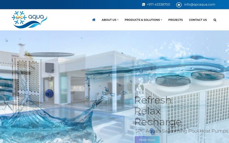 SPC Aqua website